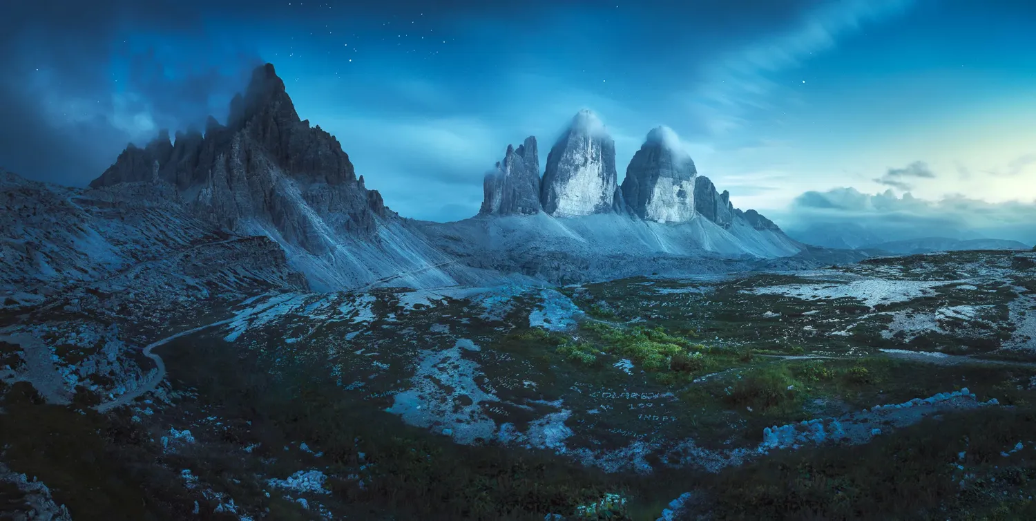 dolomiten-tre-cime-di-lavaredo-bei-nacht-italien napali-coast-sunset-kauai